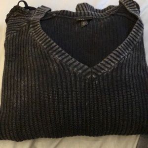 Black cold shoulder sweater. Size: Torrid 2